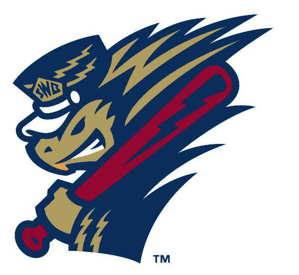 Scranton_Wilkes-Barre RailRiders 2013-Pres Alternate Logo 5 vinyl decal